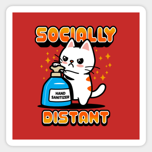 Socially Distant Sticker